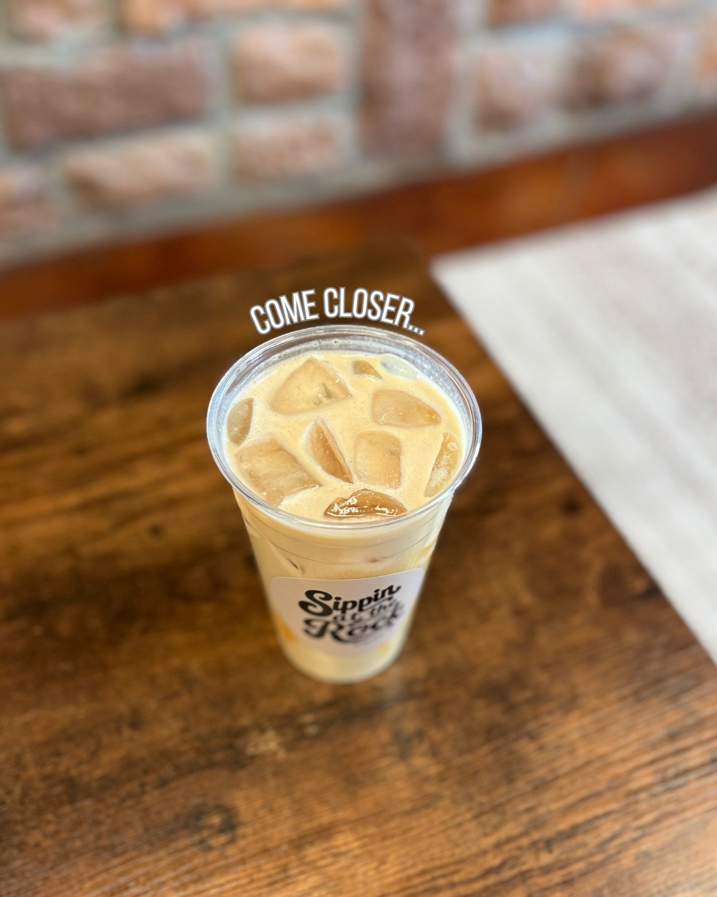 A Rock Nutrition protein coffee over ice
